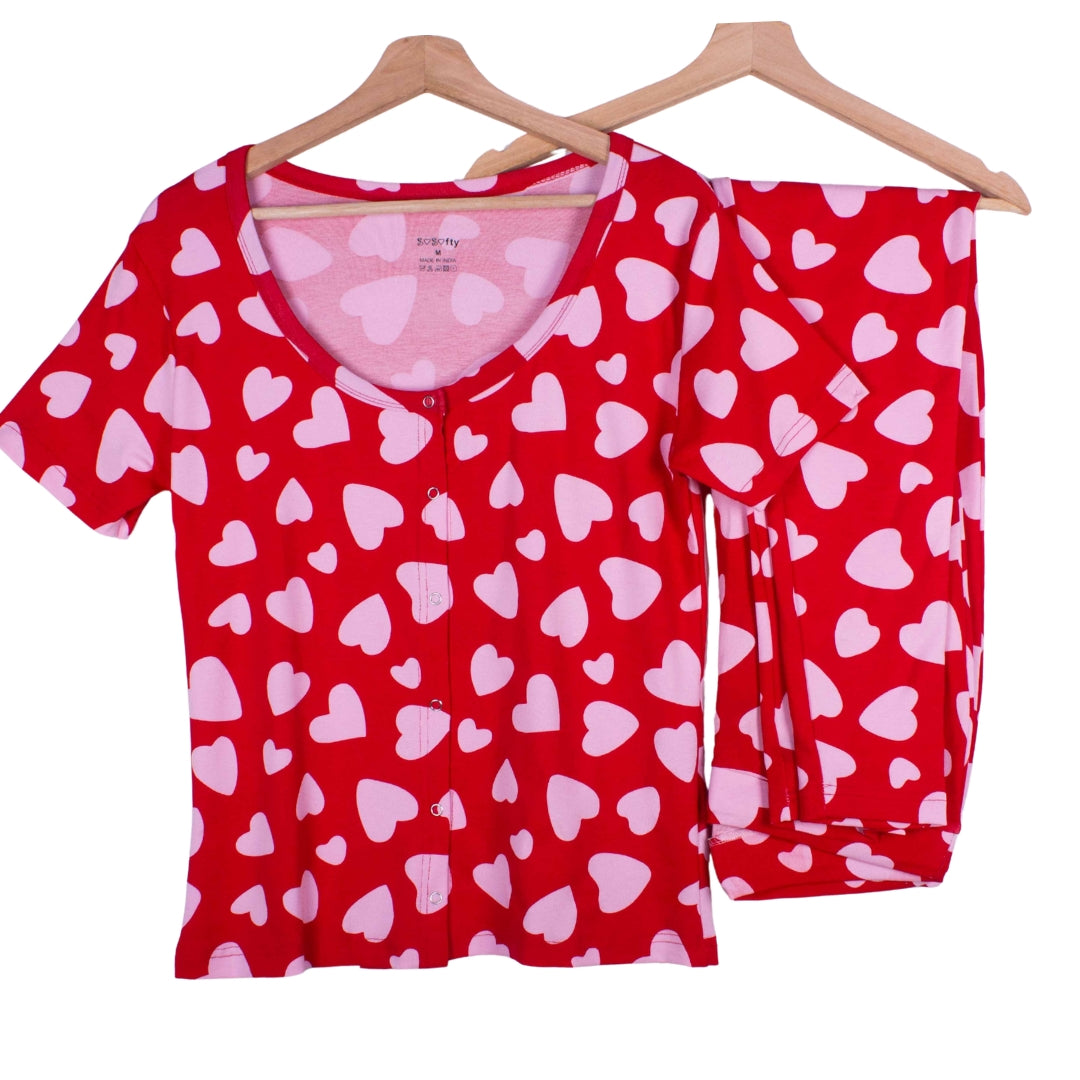 Sweetheart Button Up Set