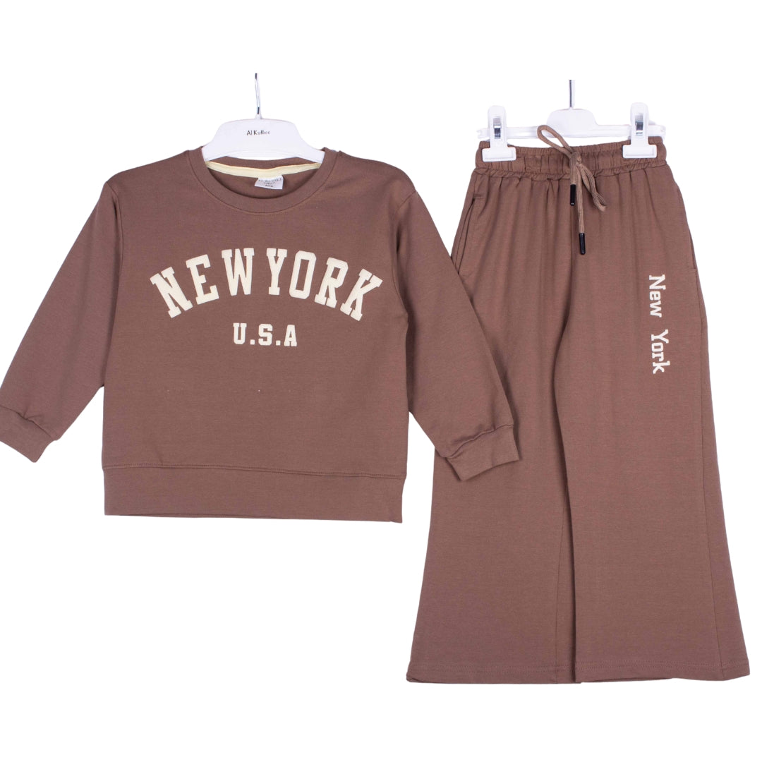 New York Bell Bottom Chocolate Brown