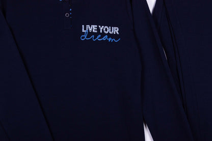 Live Your Dream Navy Blue