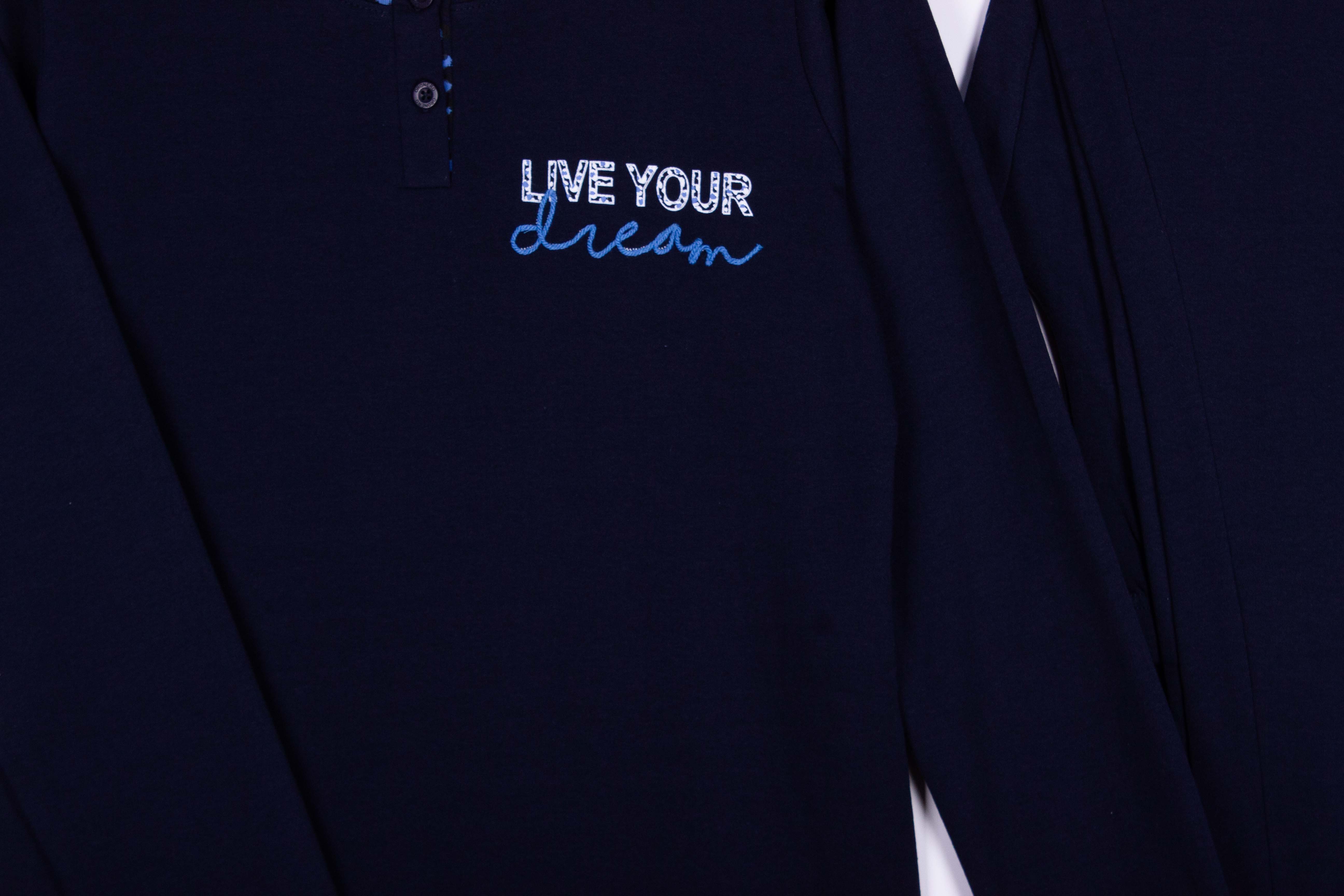 Live Your Dream Navy Blue