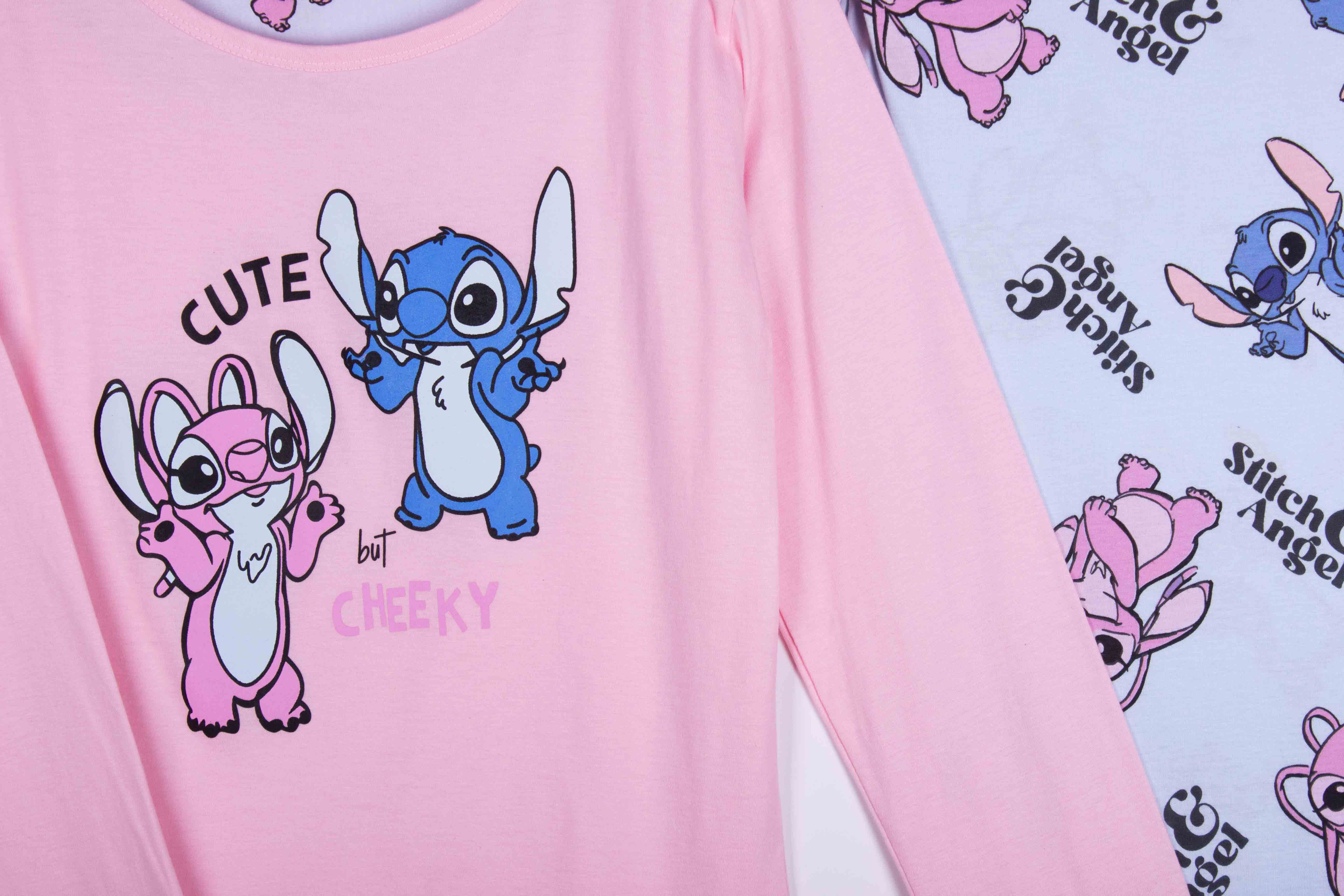 Pink Stitch and Angel