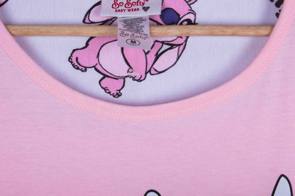 Pink Stitch and Angel