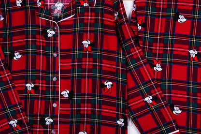 Mickey Minnie in Plaid