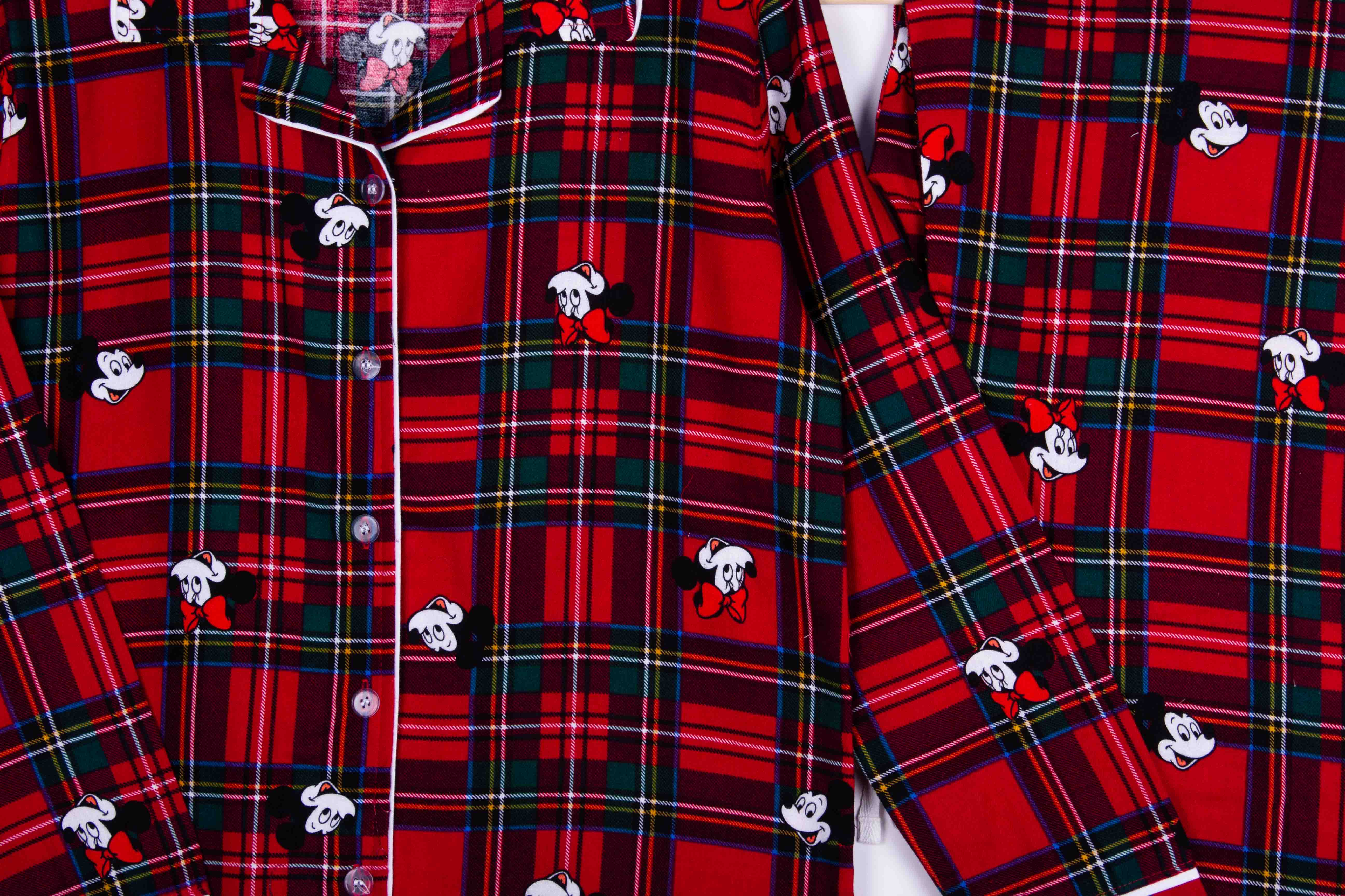 Mickey Minnie in Plaid