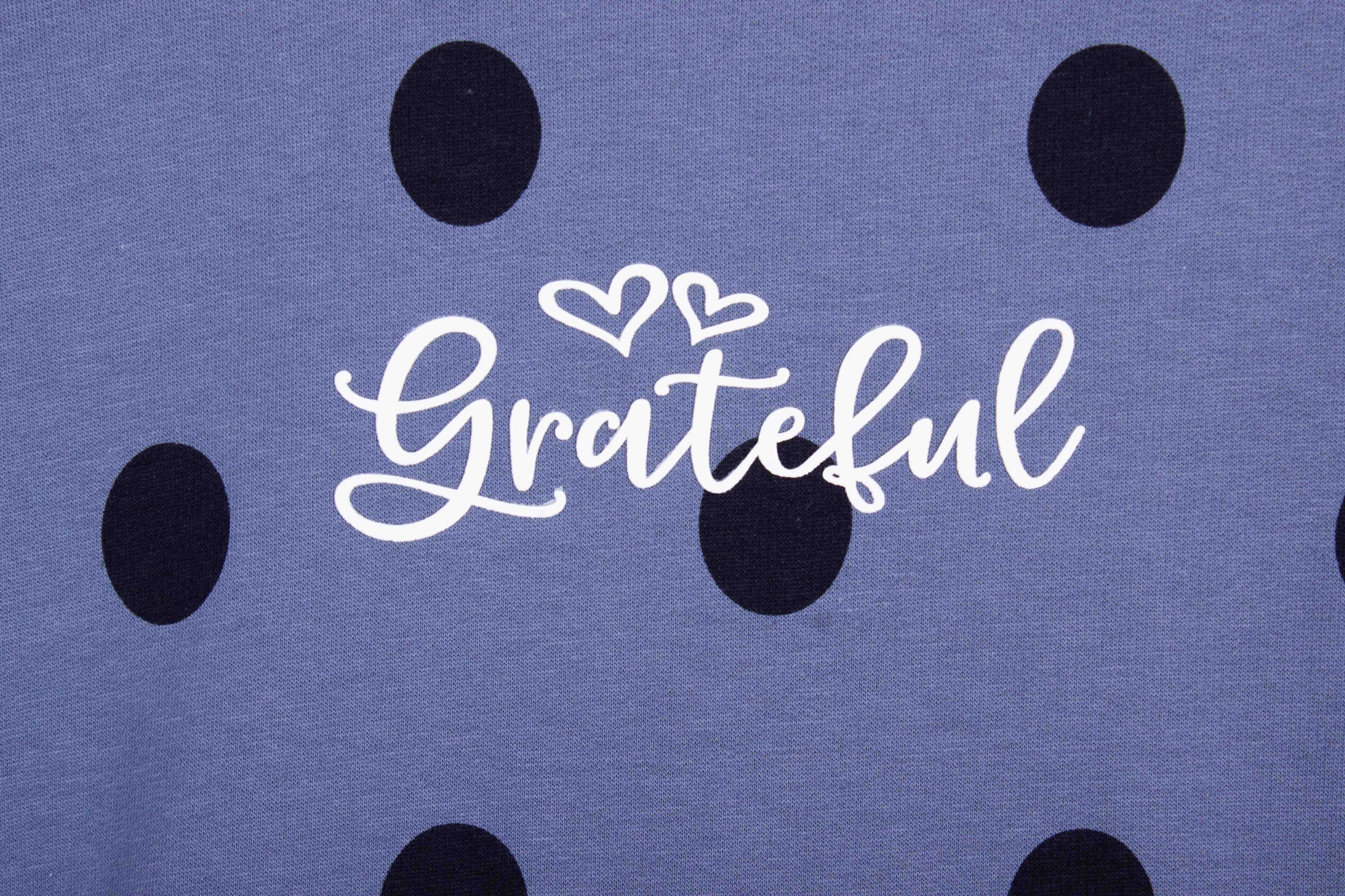 Grateful Polka Hoodie