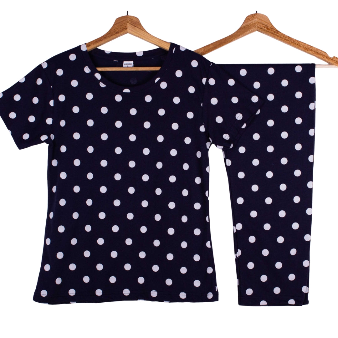 Classic Navy Polka Set