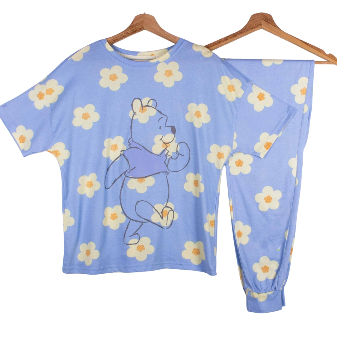 Blue Daisy Winnie the Pooh