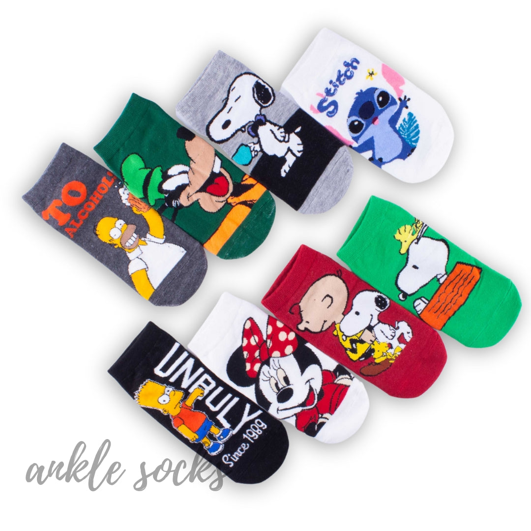 Casual Snoopy (Ankle Socks)