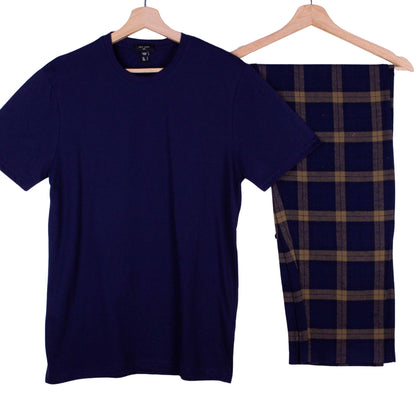 Navy Check Classic