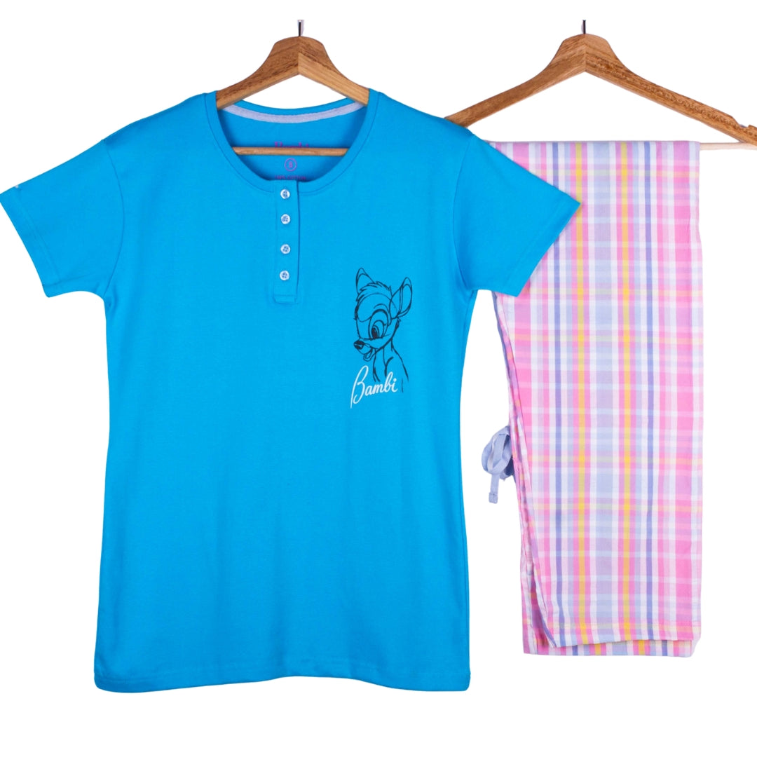 Bambi Pastel Check