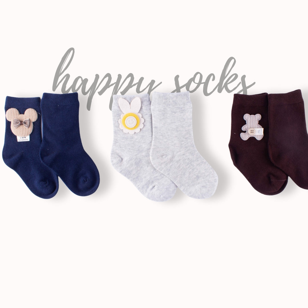 Whimsy Pals Sock 3 pc Set