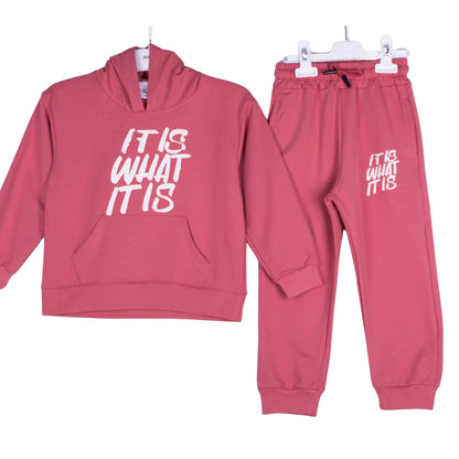 It Is What It Is Rose Hoodie
