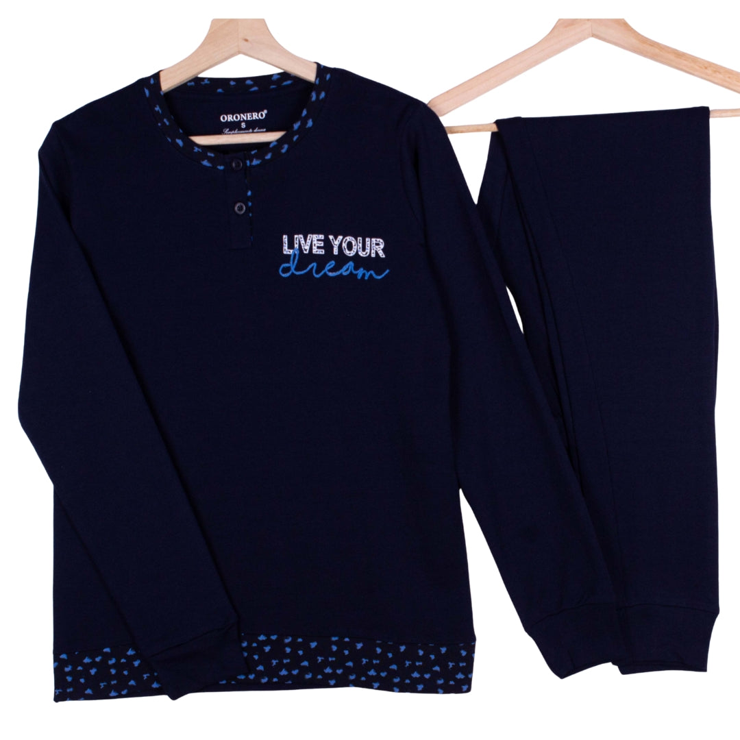Live Your Dream Navy Blue
