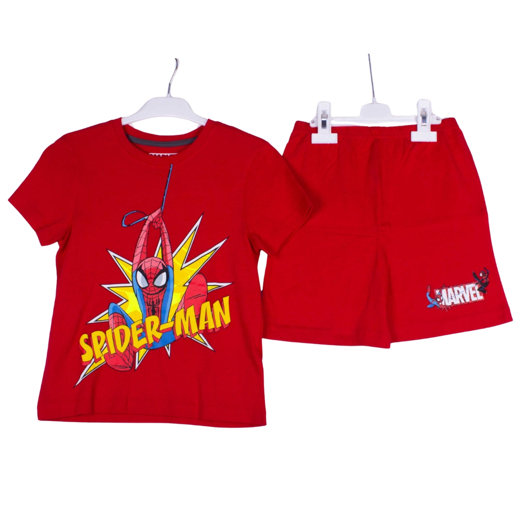 Crimson Spiderman Shorts