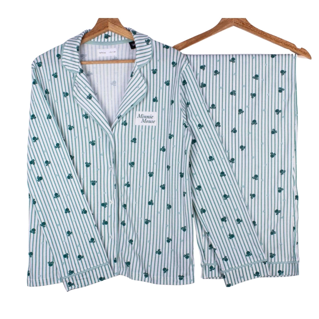 Classy Mint Minnie Mouse Stripes