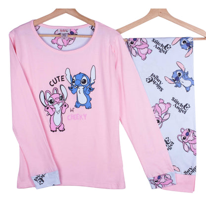 Pink Stitch and Angel