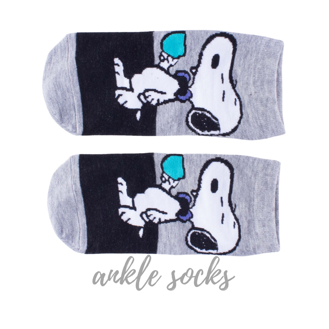 Casual Snoopy (Ankle Socks)