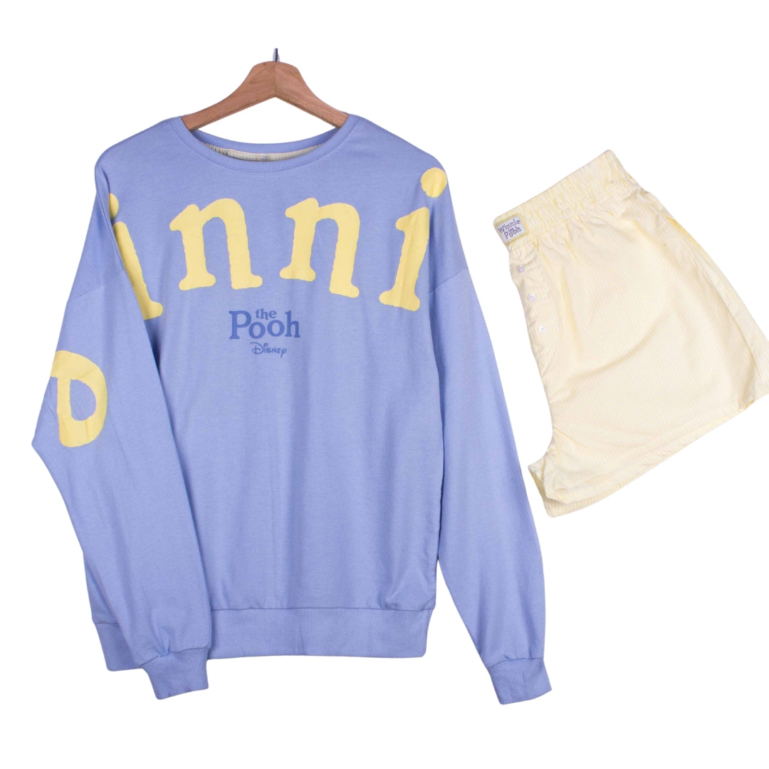 Lavender Pooh Shorts
