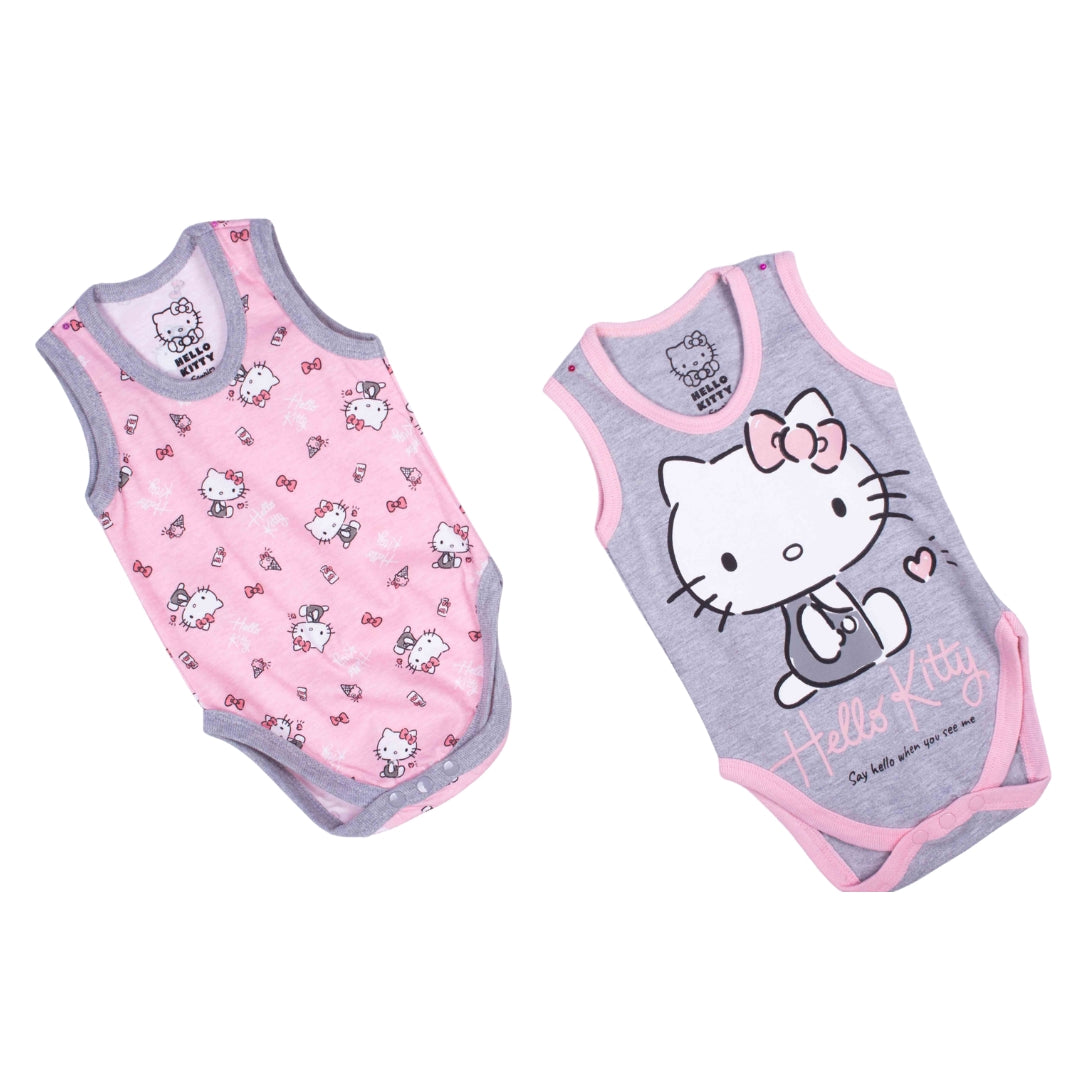Hello Kitty 2 pc Onesie Romper