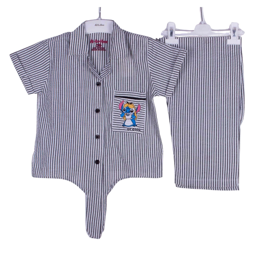 Be Cool Tie Down Button Up