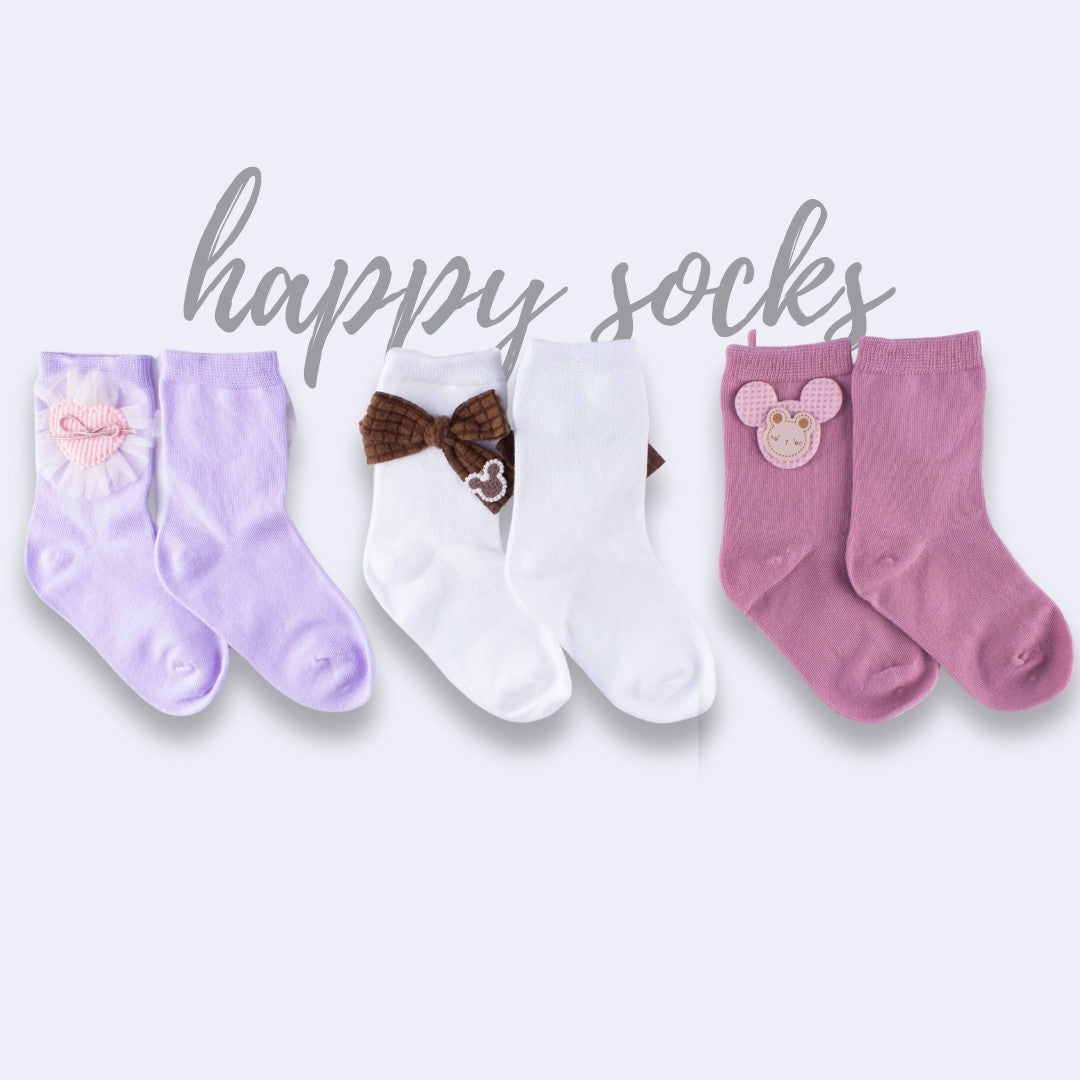 Whimsical Cutie Socks 3 pc Set