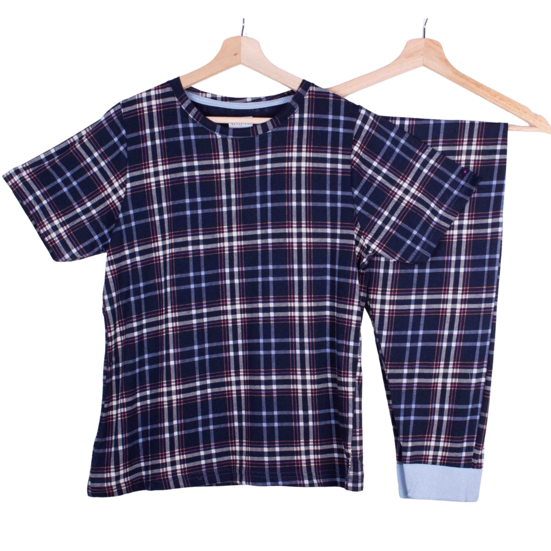 Navy Classic Plaid