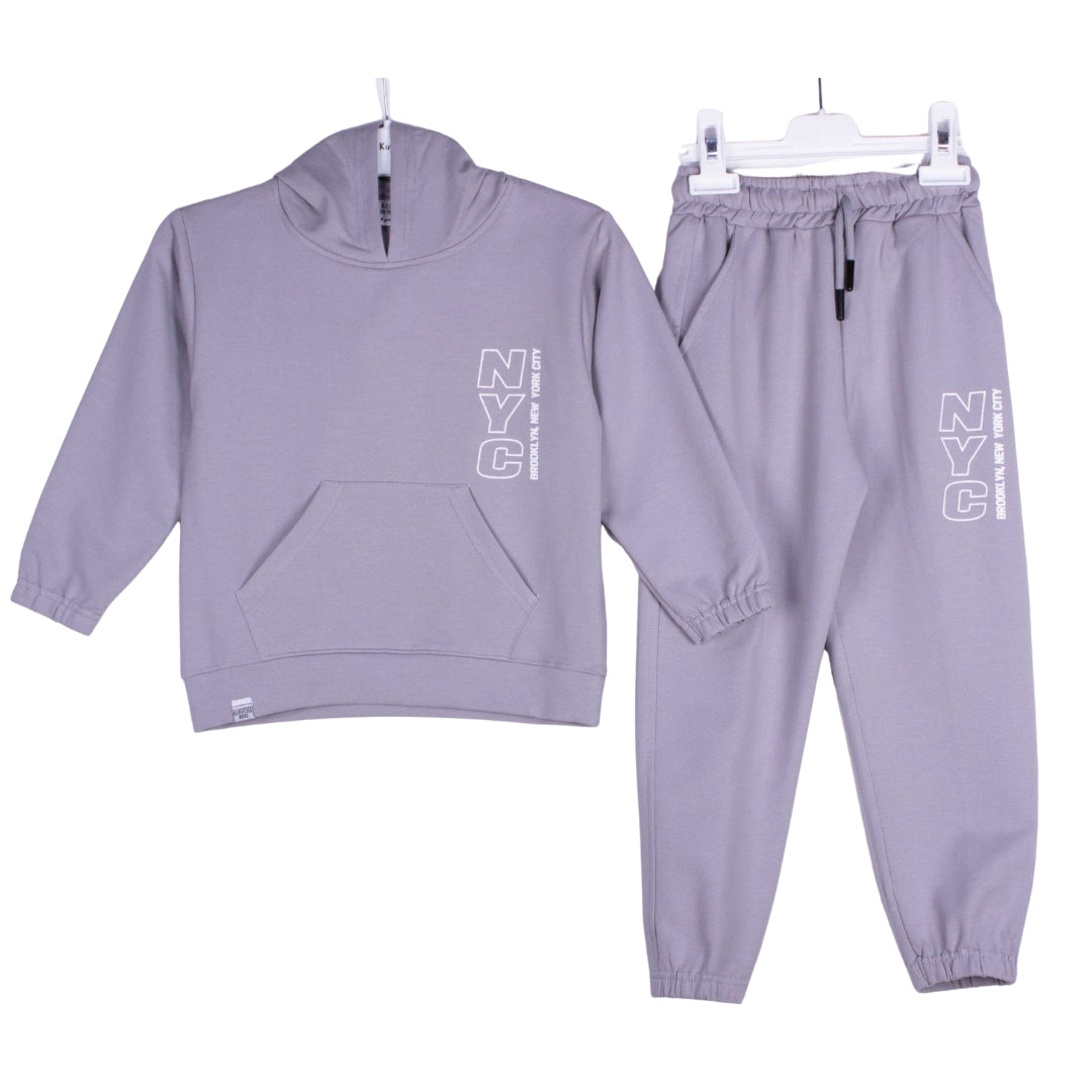 NYC Grey Sweat Hoodie