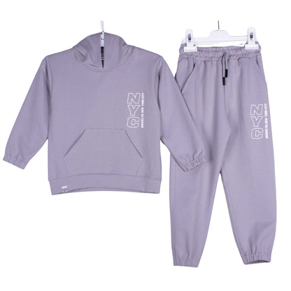 NYC Grey Sweat Hoodie