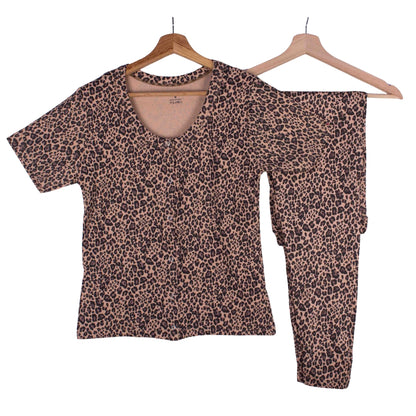 Chic Leopard Collarless