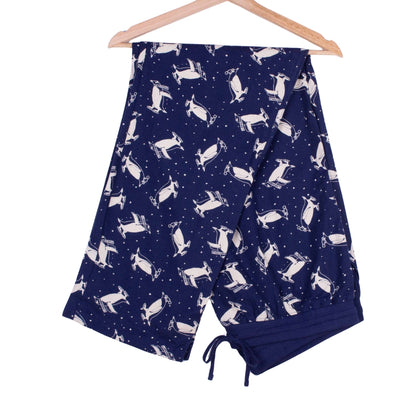 Navy Penguin Pants