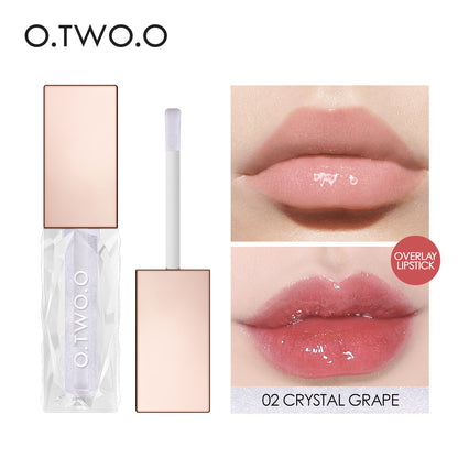 O.TWO.O Clear Crystal Berry Gloss