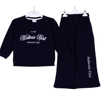 Wellness Club Black Bell Bottom