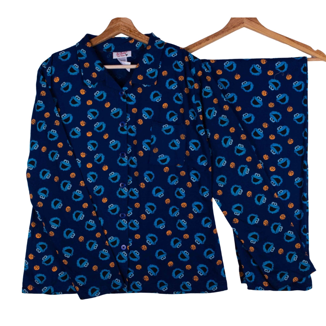 Navy Cookie Monster & Cookies