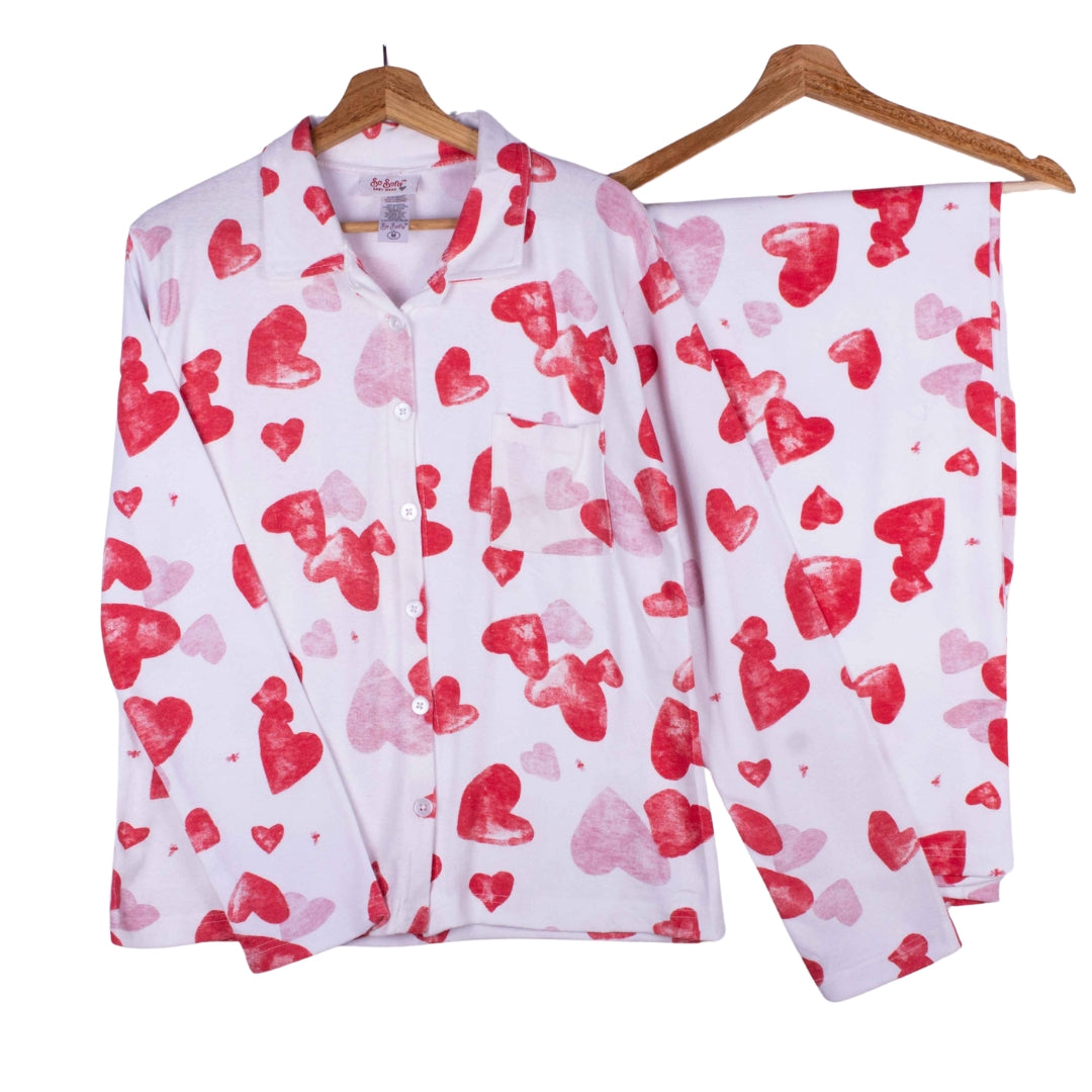Chic Red & Pink Hearts