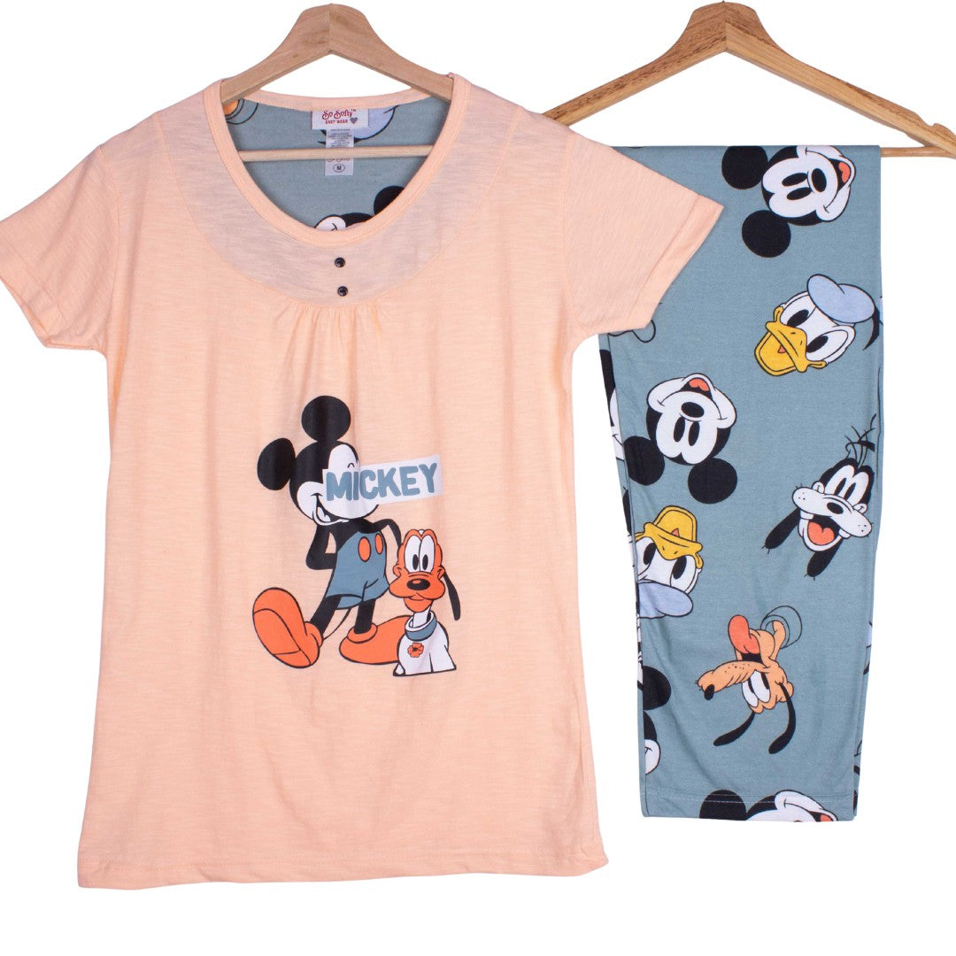 Goofy with Mickey