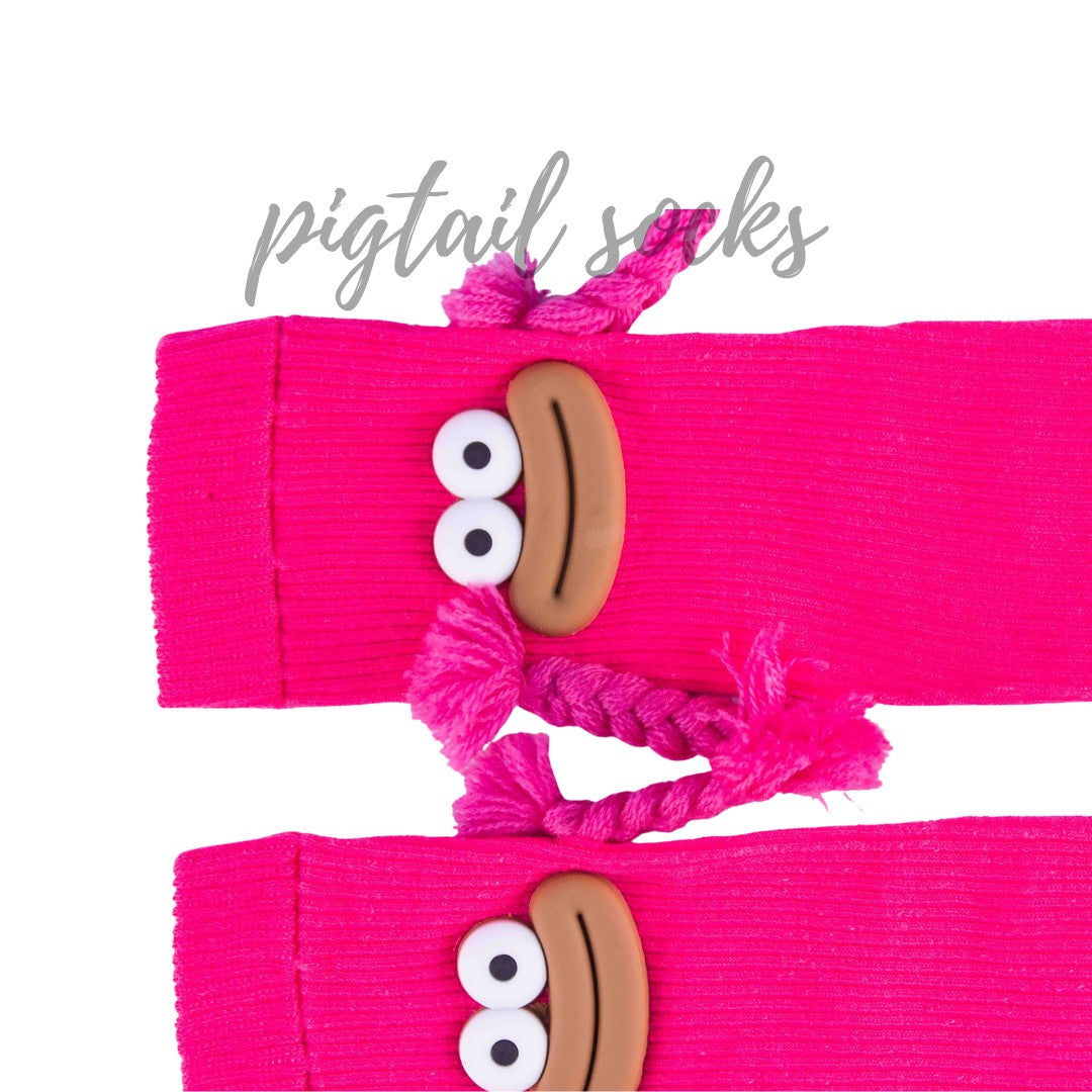 Hot Pink Pigtail