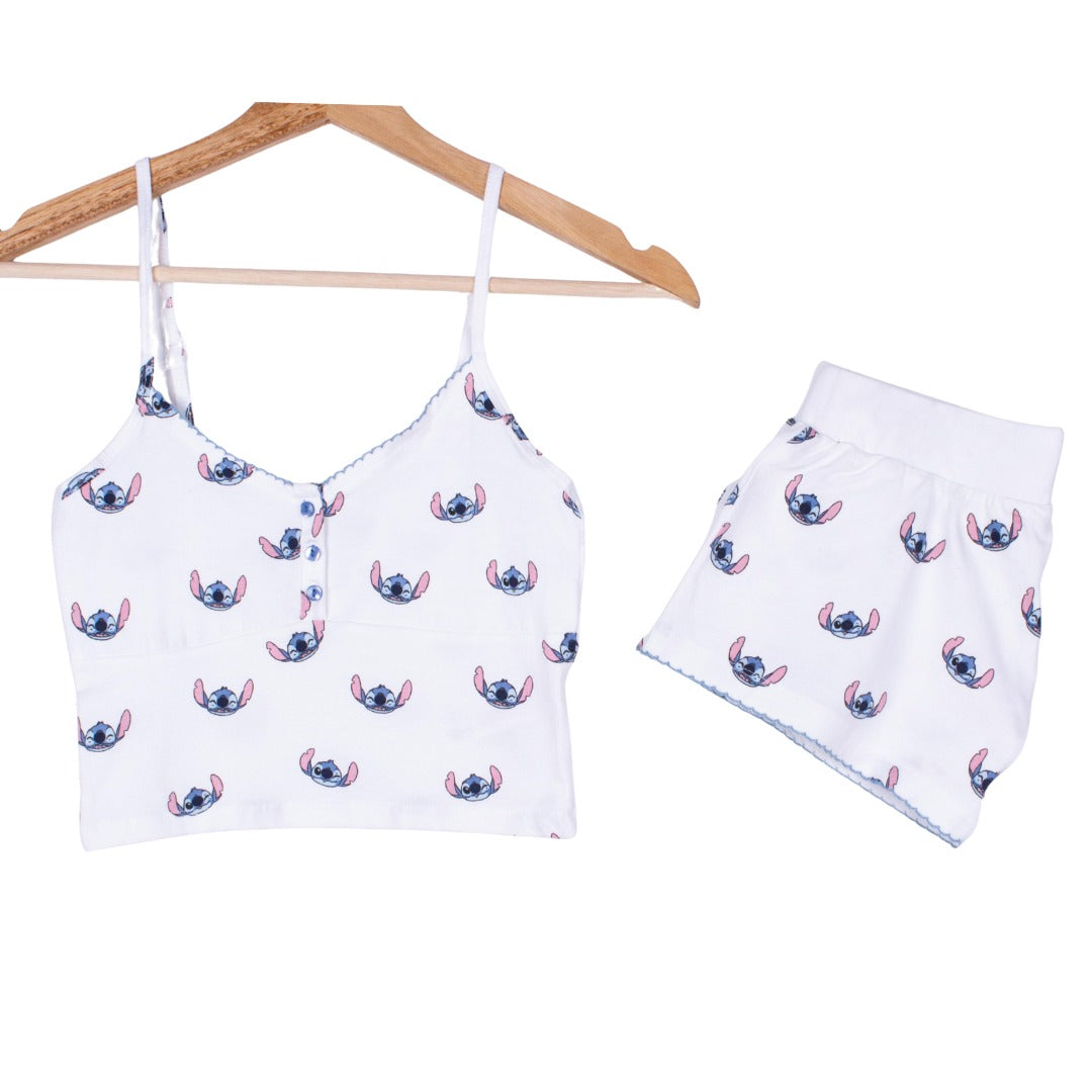 Spaghetti Strap Stitch Tank