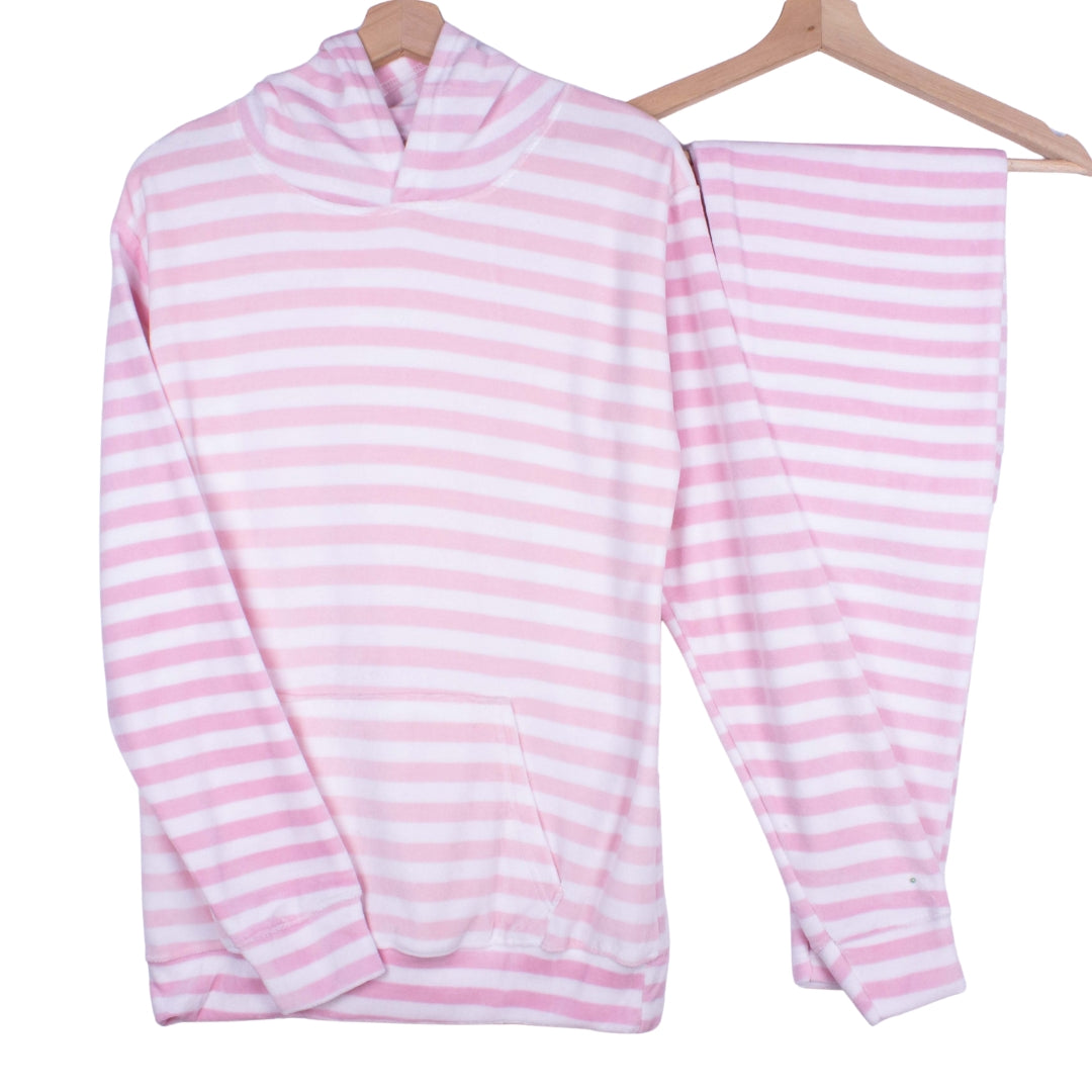 Cotton Candy Striped Hoodie