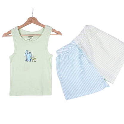 Multicolor Monsters Inc Shorts