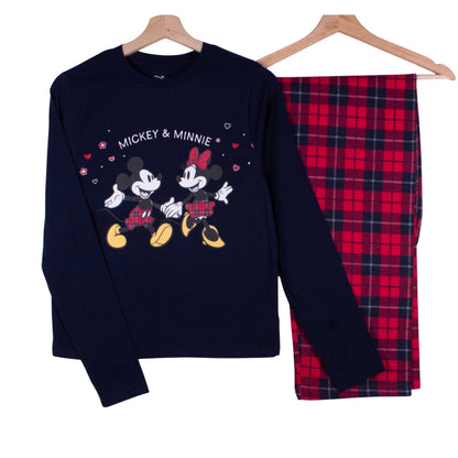 Mickey Minnie Plaid Couple