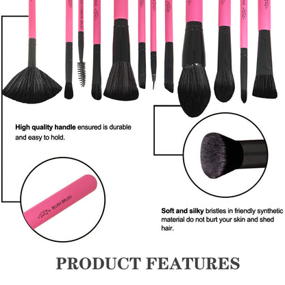 VICTORIA Makeup Artist Brush Set {12pcs}