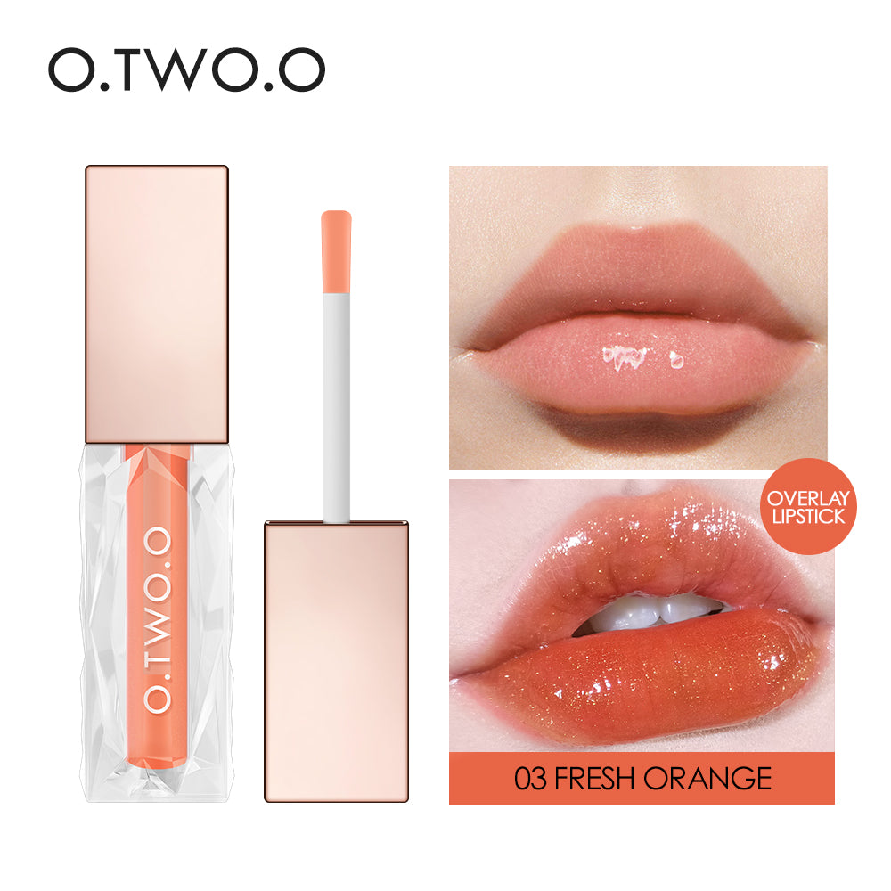 O.TWO.O Clear Crystal Berry Gloss
