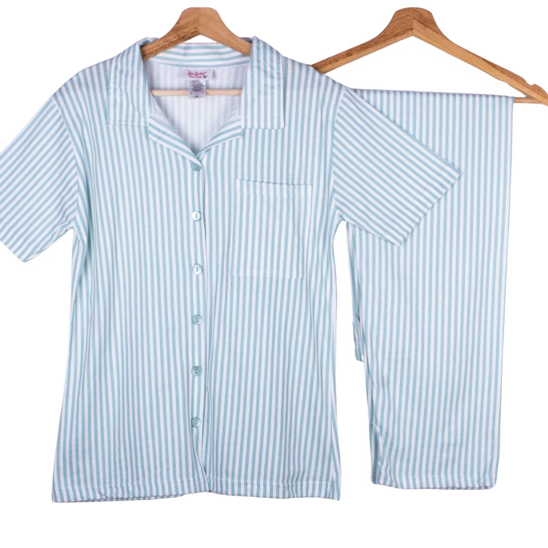 Minty Stripes