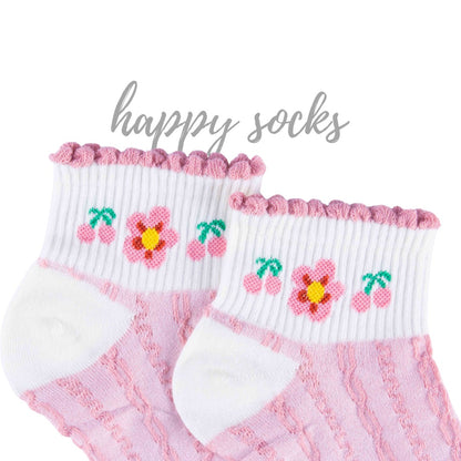 Hello Flowers 2-Pack – Ankle Socks
