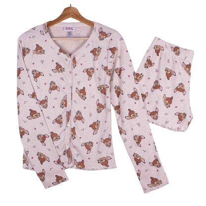 Blush Pink Bambi & Blossoms Shorts