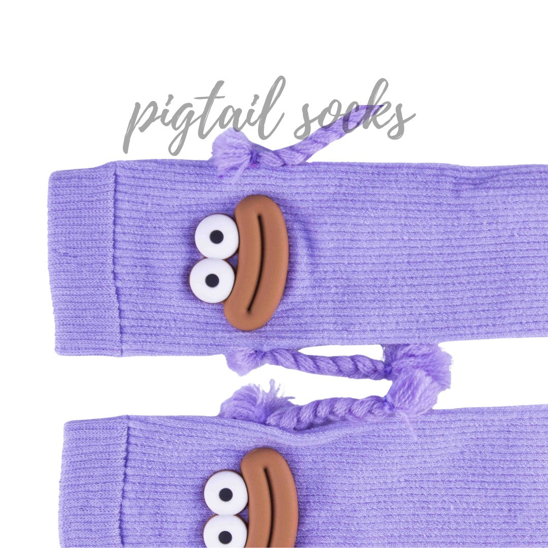 Lavender Pigtail Giggles