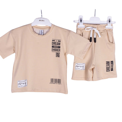 Beige Barcode Streetwear