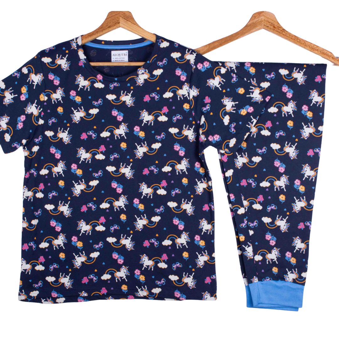 Navy Cutie Unicorns