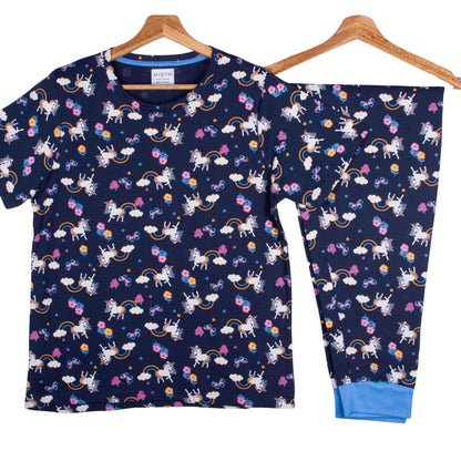 Navy Cutie Unicorns