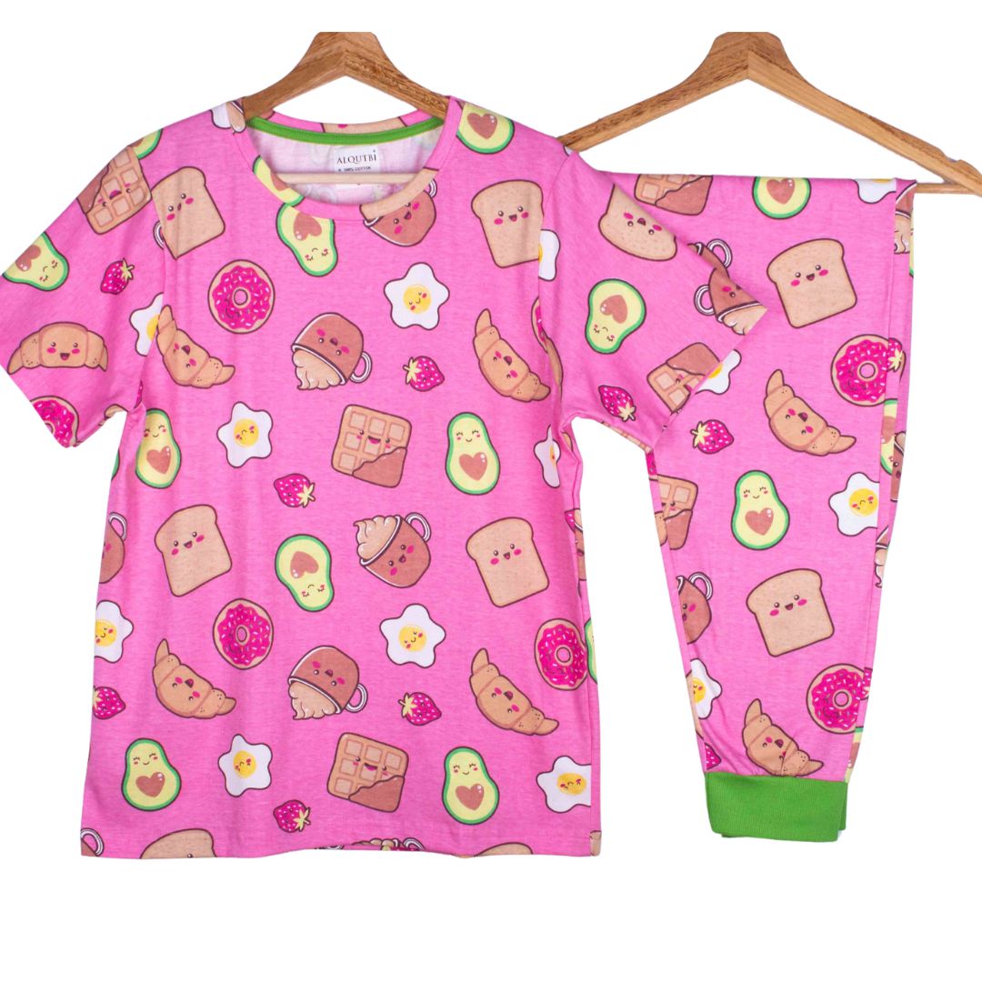 Breakfast Cotton PJ